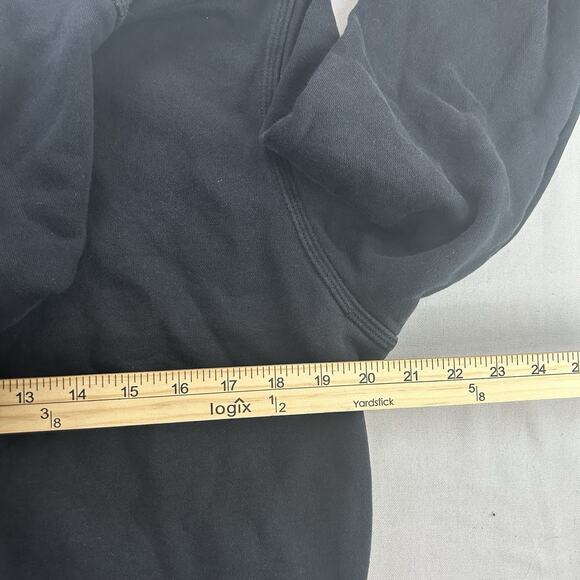 Nike Men's Club Fleece Hoodie Black Size Medium - Picture 6 of 6